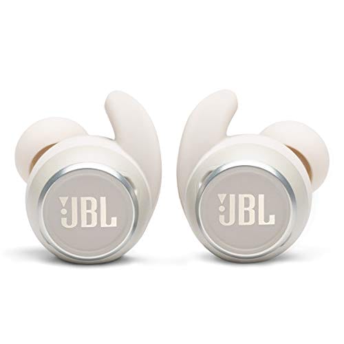 JBL Reflect Mini NC: True Wireless Noise Cancelling Sport Headphones - White