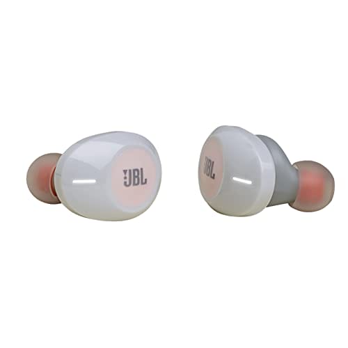 JBL Tune 120TWS by Harman True Wireless in Ear Headphones with 16 Hours Playtime, Stereo Calls & Quick Charge (Pink)
