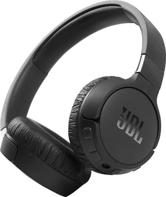 JBL Tune 660NC with 55 Hours of Battery Life and Active Noise Cancelling Bluetooth(Black, On the Ear)