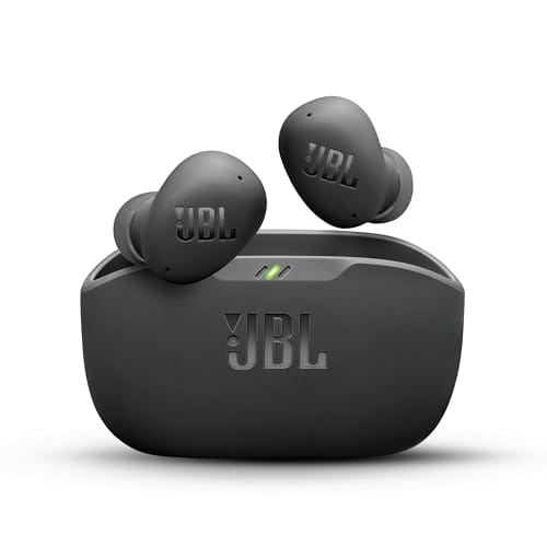 JBL Wave Buds 2 Wireless TWS Bluetooth v5.3 Earbuds with ANC, Smart Ambient, Extreme Bass & Relax Mode, Multi Connect, Speed Charge, Fast Pair, 40H Playtime, 4 Mics, IP54 (Black)