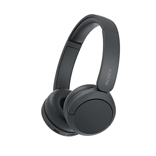 Sony WH-CH520 Wireless Bluetooth Headphones with Mic, Up to 50Hrs Battery, Quick Charge, DSEE Upscale, Multipoint Connectivity, Voice Assistant, Customized EQ-Black