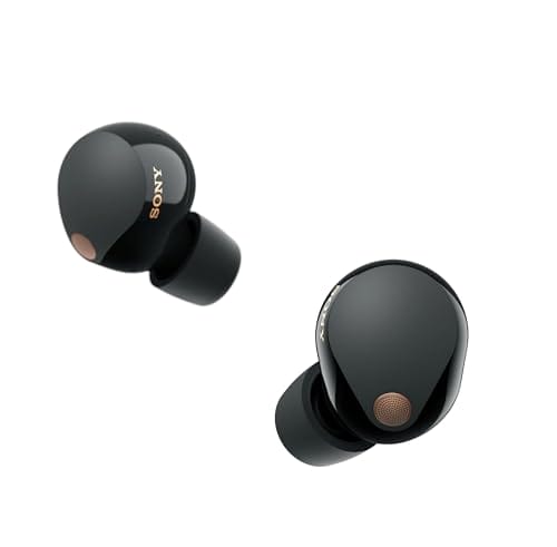 Sony WF-1000XM5 Best Active Noise Cancelling Wireless Bluetooth Earbuds with Mic, TWS, Up to 36 Hours Battery Life - Black