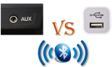 AUX vs USB vs Bluetooth