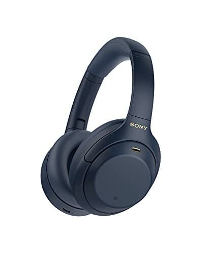 Sony WH-1000XM4 Wireless Noise Cancelling Headphones, Bluetooth Headset with Mic